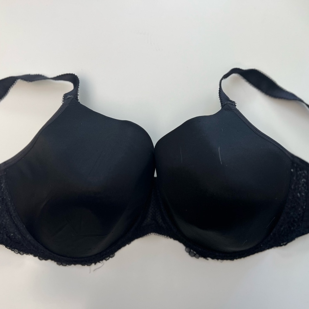 Freya Black Bra with Molded Cups and Underwire Support